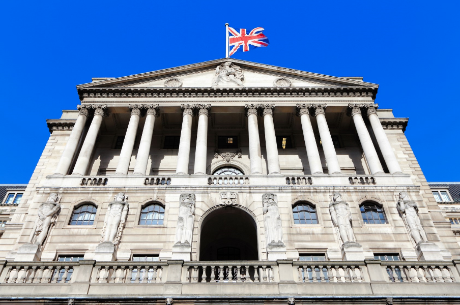 Sterling waits on latest BOE rate decision